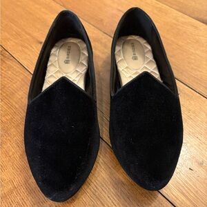Birdies Velvet Loafers